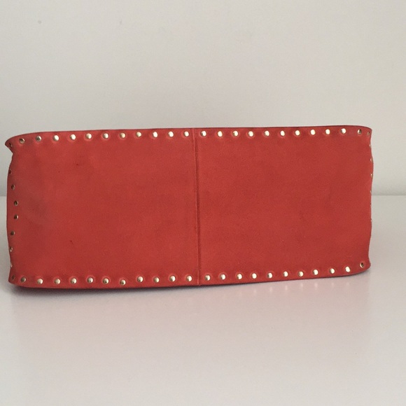 Authentic Celine Boogie Studded Suede Leather Tote - Picture 4 of 8